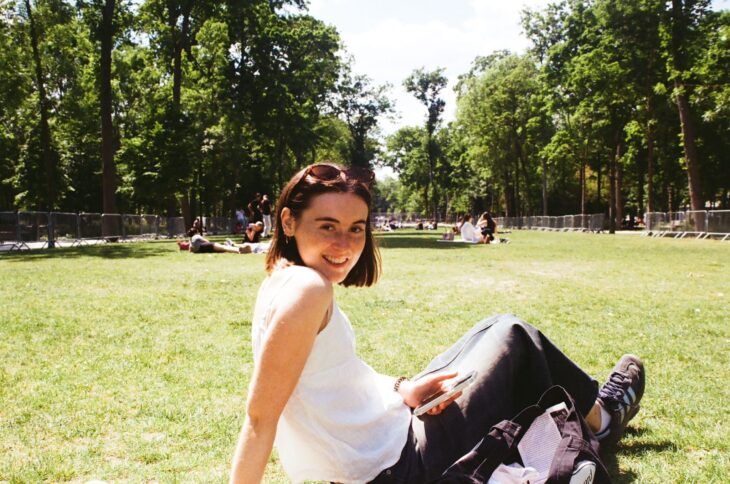 Young lady who was supported by Momentum as a child