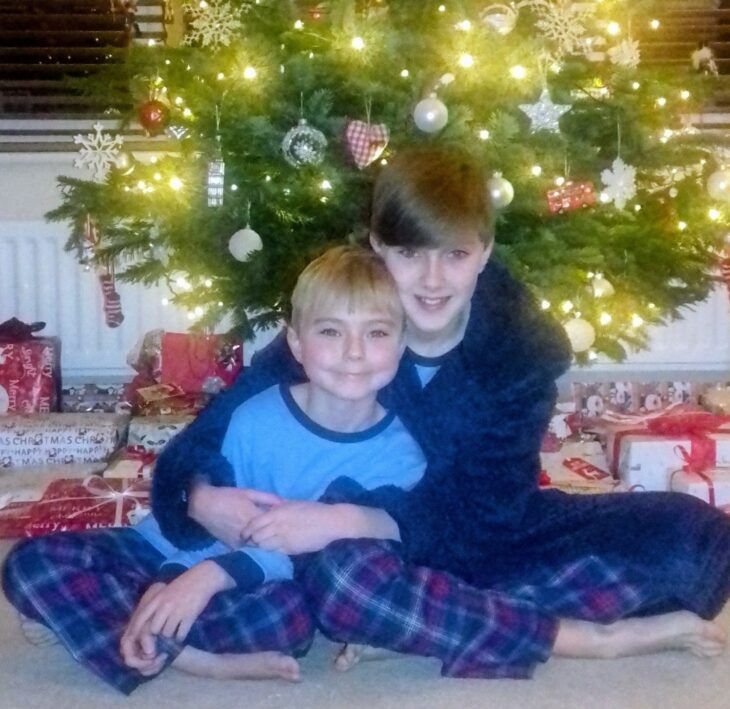 A Momentum supported family at Christmas