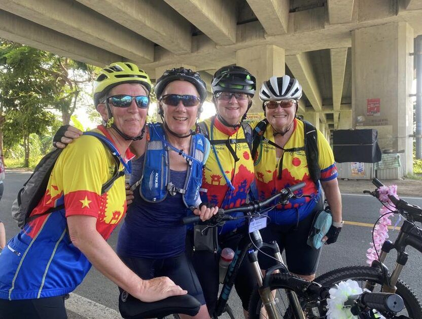 From Vietnam to Cambodia Cathy and her friends complete onceina