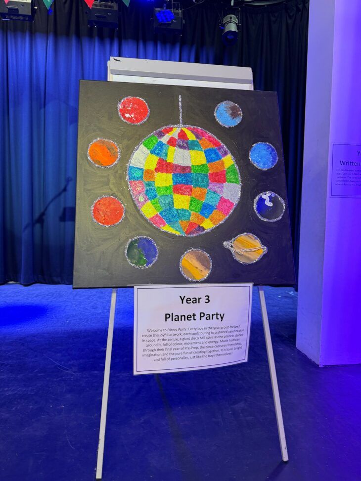 Eaton House The Manor School artwork fundraiser