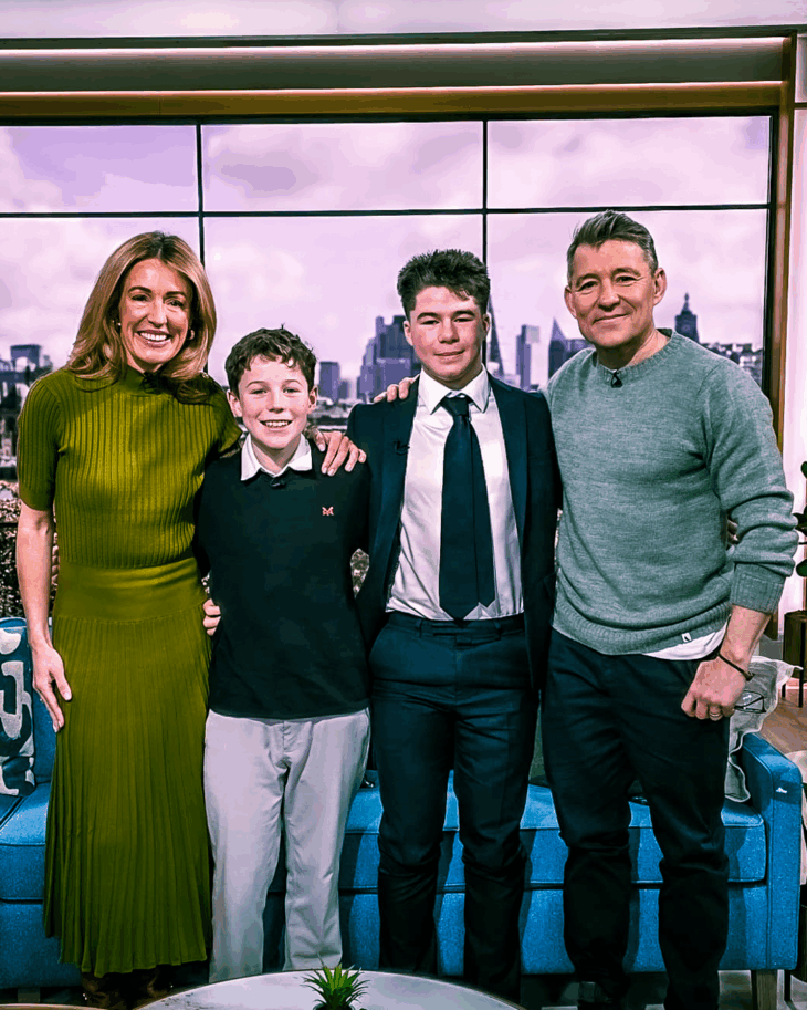 ITV's This Morning presenters speak to a Momentum supported family