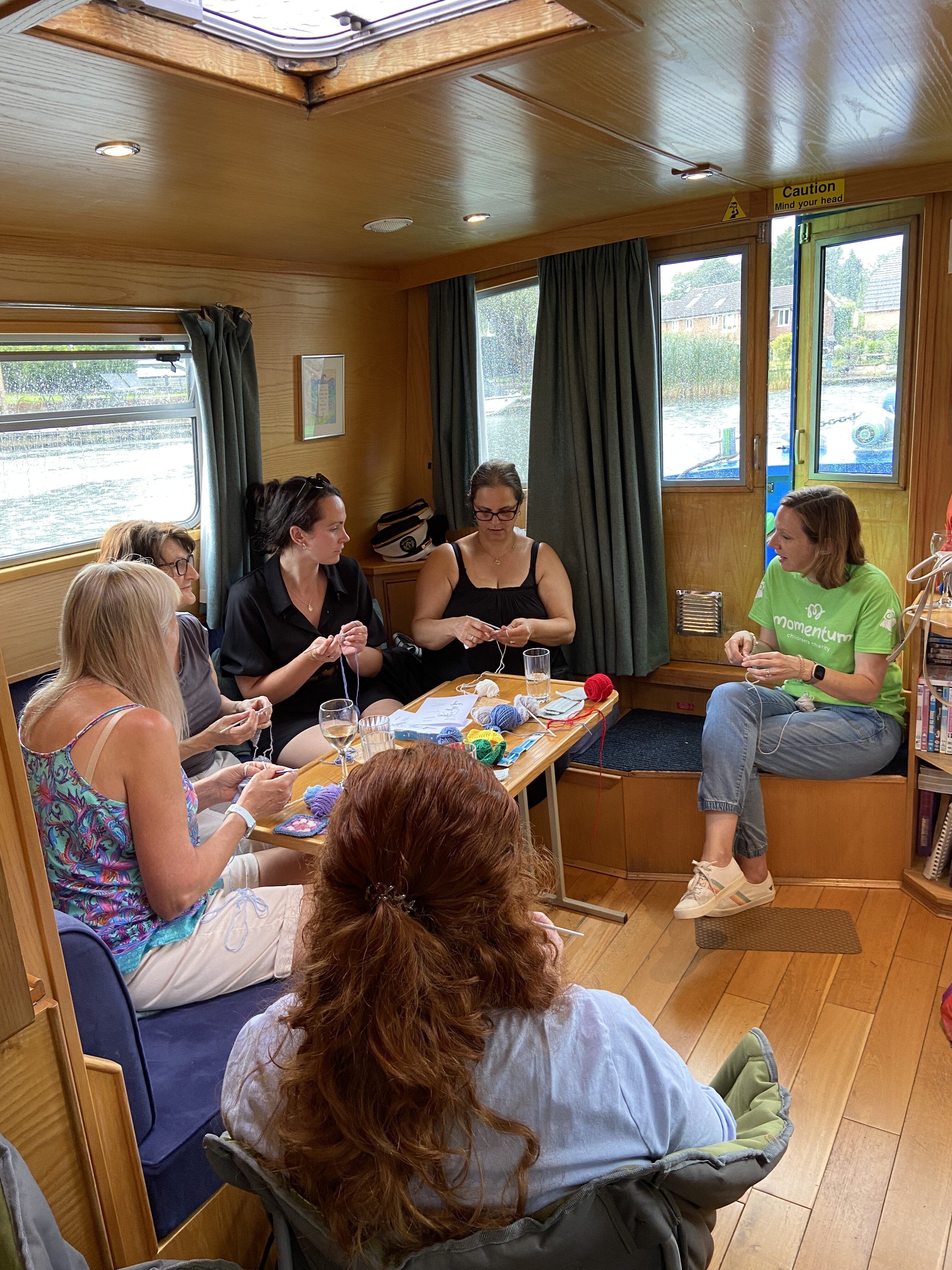 Momentum Echoes bereavement support session for families who have lost a child