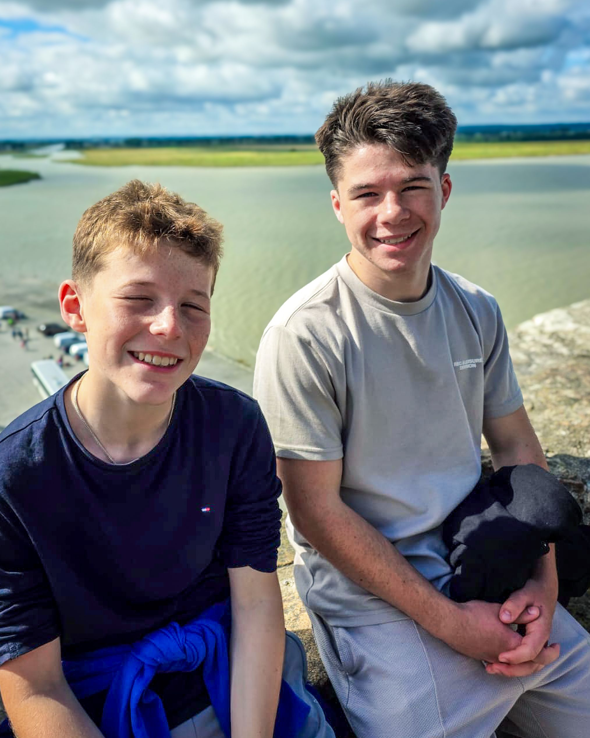 Charlie Thomas, 17, whose family was supported by Momentum Children’s Charity