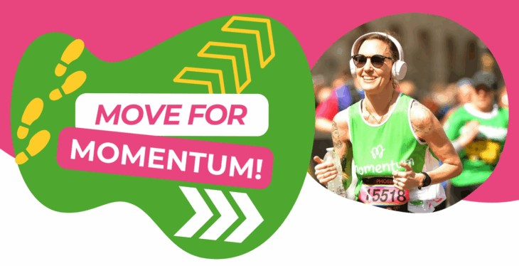 Move for Momentum campaign news story header image