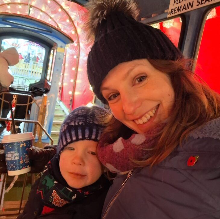 A Momentum supported family enjoy Winter Wonderland