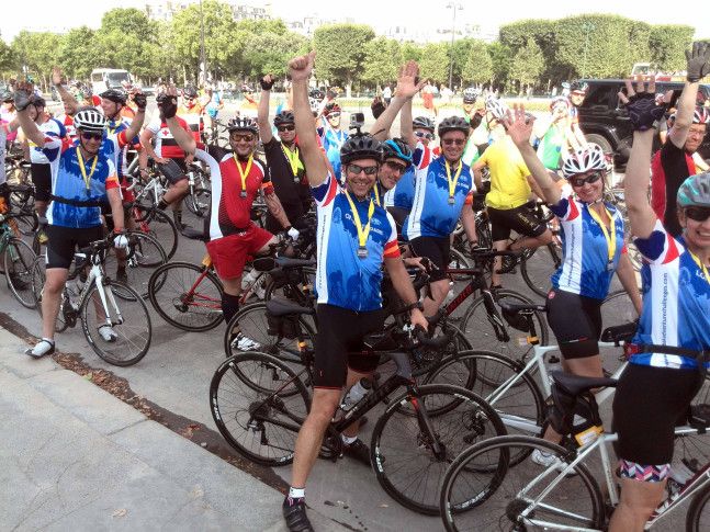 London to Paris cycle ride main image